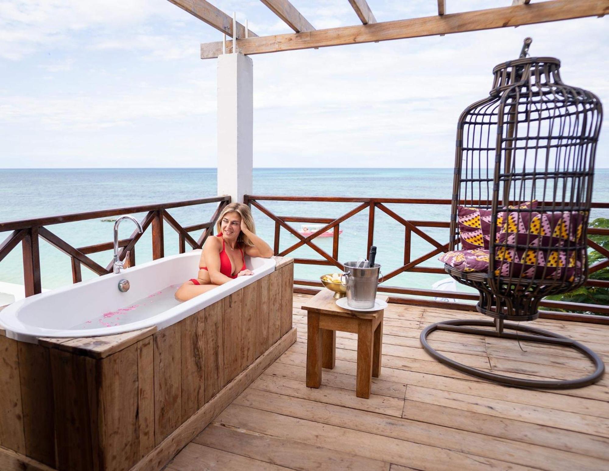 Pili Pili Boho Beach จัมเบียนี ภายนอก รูปภาพ